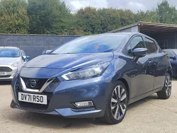 Grey Used 2021 Nissan Micra Tekna Hatchback | £6,500