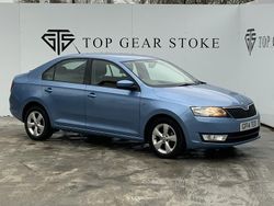 Blue Used 2014 Skoda Rapid SE Hatchback | £3,495 (Fair price)