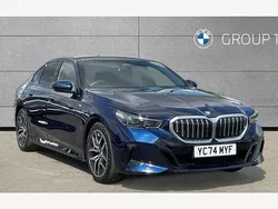 Blue Used 2024 BMW 520 M Sport Sedan | £37,993 (Good price)