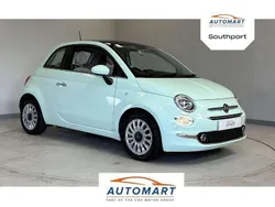 Green Used 2019 Fiat 500 Lounge Hatchback | £7,799 (Fair price)