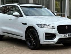 White Used 2017 Jaguar F-Pace R-Sport SUV | £17,990 (Fair price)