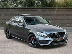 Grey Used 2015 Mercedes C220 AMG Line Premium Plus Sedan | £13,490 (Expensive)