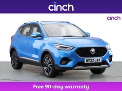 Blue Used 2022 MG ZS Exclusive Sedan | £13,699 (Fair price)