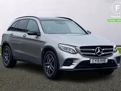Silver Used 2019 Mercedes GLC250 AMG Estate | £22,199 (Fair price)