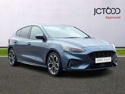 Blue Used 2019 Ford Focus ST-Line X Hatchback | £12,750 (Fair price)