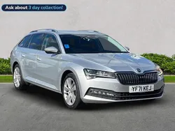 Silver Used 2021 Skoda Superb SE L Estate | £20,380 (Fair price)
