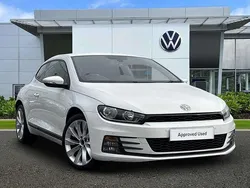 Pure white Used 2015 VW Scirocco GT Coupe | £10,491 (Fair price)