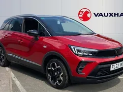 Red Used 2022 Vauxhall Crossland Ultimate SUV | £15,153 (Fair price)