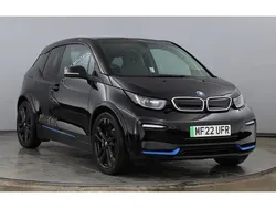 Fluid black with blue highlight Used 2022 BMW i3 Hatchback | £18,495 (Expensive)