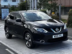 Black Used 2015 Nissan Qashqai N-TEC SUV | £6,995 (Fair price)