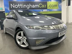 Blue Used 2008 Honda Civic Type S Hatchback | £2,495 (Fair price)