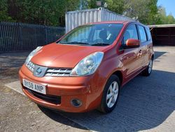 Orange Used 2008 Nissan Note Acenta MPV | £2,295 (Fair price)