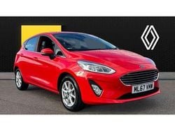 Red Used 2017 Ford Fiesta Zetec Hatchback | £7,486 (Fair price)