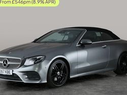 Grey Used 2018 Mercedes E220 AMG Line Premium Plus Cabriolet | £19,324 (Fair price)