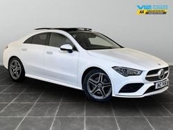 White Used 2020 Mercedes CLA200 AMG Line Premium Plus Coupe | £24,595 (Fair price)
