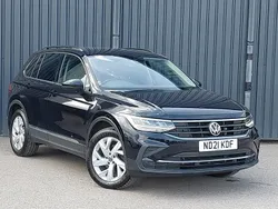 Black Used 2021 VW Tiguan Life SUV | £18,798 (Good price)
