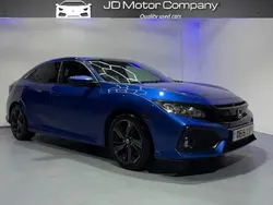 Blue Used 2019 Honda Civic SR Hatchback | £9,850 (Fair price)