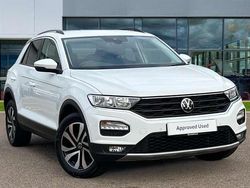 Pure white Used 2022 VW T-Roc Active SUV | £17,719 (Fair price)