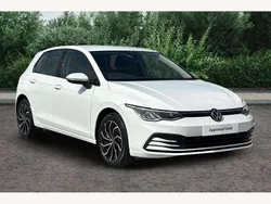 White Used 2022 VW Golf VIII Life Hatchback | £16,850 (Fair price)