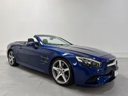 Blue Used 2017 Mercedes SL400 AMG line Cabriolet | £23,995 (Fair price)