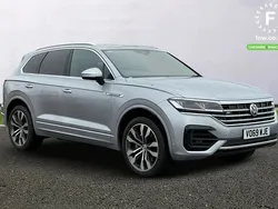 Silver Used 2019 VW Touareg R-line SUV | £30,399 (Expensive)