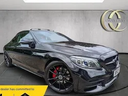 Black Used 2020 Mercedes C220 AMG Line Premium Plus Coupe | £21,475 (Expensive)