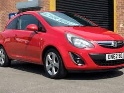 Red Used 2012 Vauxhall Corsa Hatchback | £2,850 (Fair price)