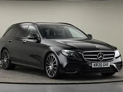 Black Used 2020 Mercedes E300 AMG line Estate | £28,500 (Fair price)