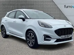 White Used 2020 Ford Puma ST-Line Hatchback | £13,490 (Fair price)