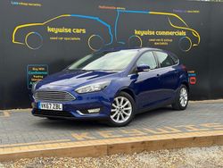 Blue Used 2017 Ford Focus Titanium Hatchback | £7,990 (Fair price)