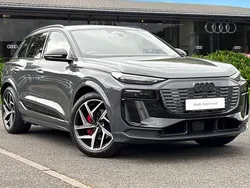 Grey Used 2025 Audi Q6 e-tron Performance SUV | £58,450 (Fair price)