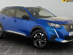 Blue Used 2022 Peugeot 2008 Allure Premium SUV | £13,995 (Good price)