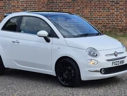White Used 2023 Fiat 500 Hatchback | £11,499 (Fair price)