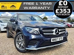 Blue Used 2017 Mercedes GLC350 AMG line Estate | £16,990 (Good price)