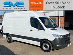 White Used 2021 Mercedes Sprinter Progressive Van | £18,495 (Super price)