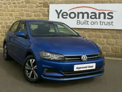 Blue Used 2022 VW Polo Style Hatchback | £17,695 (Fair price)
