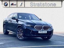 Black Used 2024 BMW X6 M Sport SUV | £61,499 (A bit pricey)
