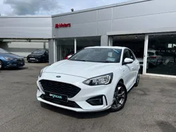 Frozen white Used 2020 Ford Focus ST-Line Hatchback | £13,995 (Fair price)