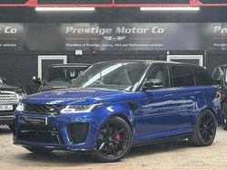 Blue Used 2019 Land Rover Range Rover Sport SVR SUV | £41,991 (Good price)