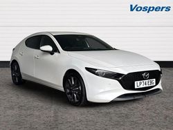 White Used 2025 Mazda 3 Exclusive-Line Hatchback | £22,450