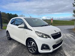 White Used 2016 Peugeot 108 Allure Hatchback | £2,950 (Fair price)