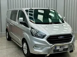Silver Used 2018 Ford Transit Custom Limited Van | £12,495 (Fair price)