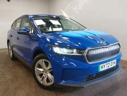 Blue Used 2022 Skoda Enyaq iV Lodge SUV | £17,498 (A bit pricey)