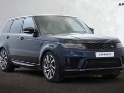 Metallic portofino blue Used 2022 Land Rover Range Rover Sport Autobiography Dynamic SUV | £41,492 (Fair price)