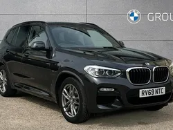 Grey Used 2019 BMW X3 M Sport SUV | £23,995 (Fair price)