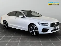 White Used 2019 Volvo S90 R-Design Pro Sedan | £15,495 (Good price)