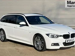 White Used 2016 BMW 320 M Sport Estate | £16,590 (A bit pricey)