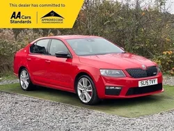 Red Used 2015 Skoda Octavia vRS Hatchback | £8,990 (Good price)
