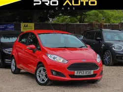 Red Used 2013 Ford Fiesta Zetec Hatchback | £3,800 (Fair price)