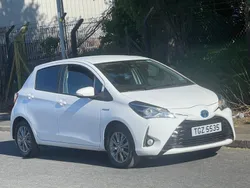 White Used 2019 Toyota Yaris Hybrid Hatchback | £5,450